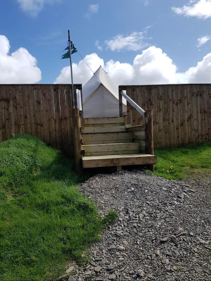 Coastal Stay Bell Tent Porthgain Exteriör bild